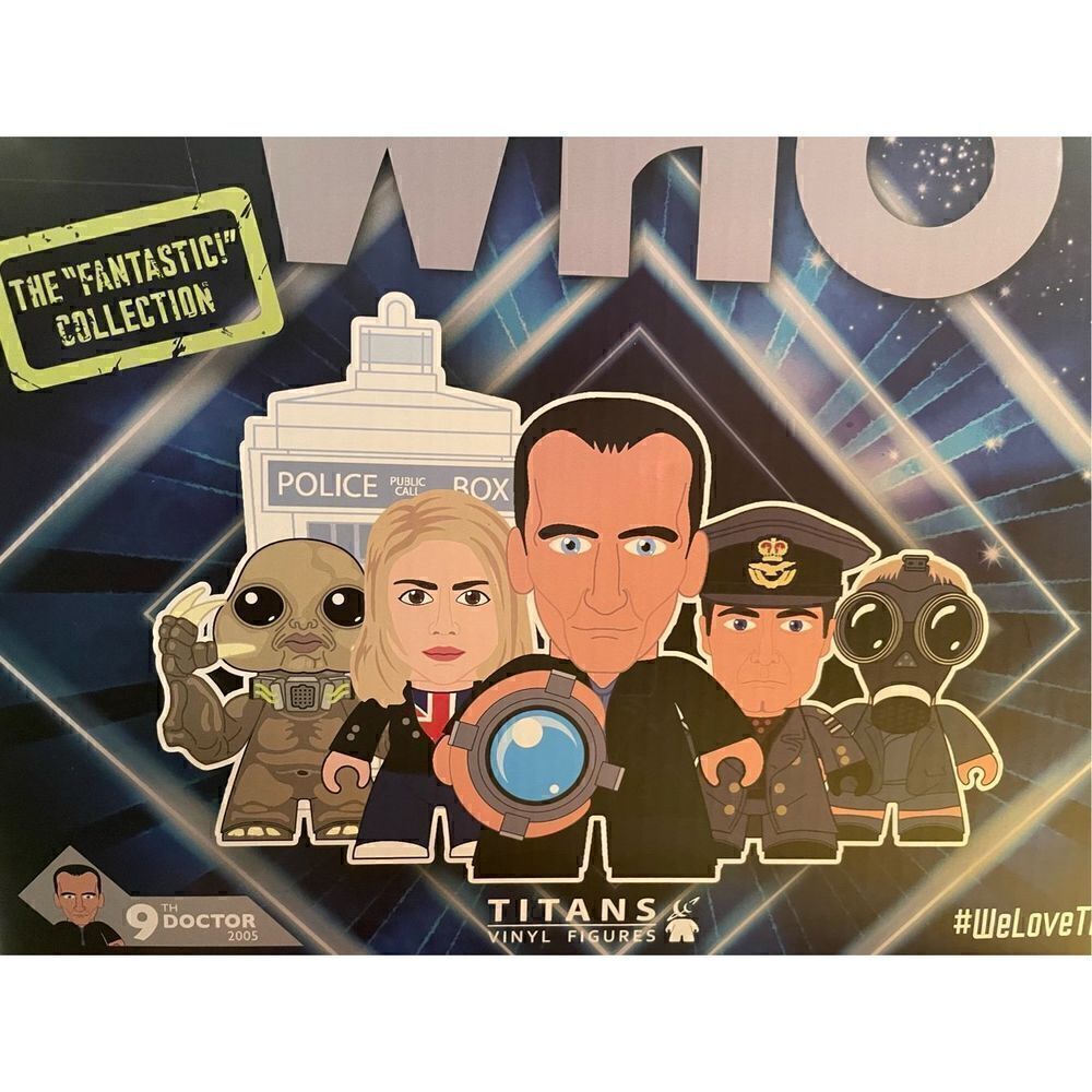 Doctor Who Titans Ninth Doctor Fantastic Mini-Figure Display Box
New, Sealed Box